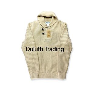 Duluth Trading Co Men’s High-Neck Infantry Sweater